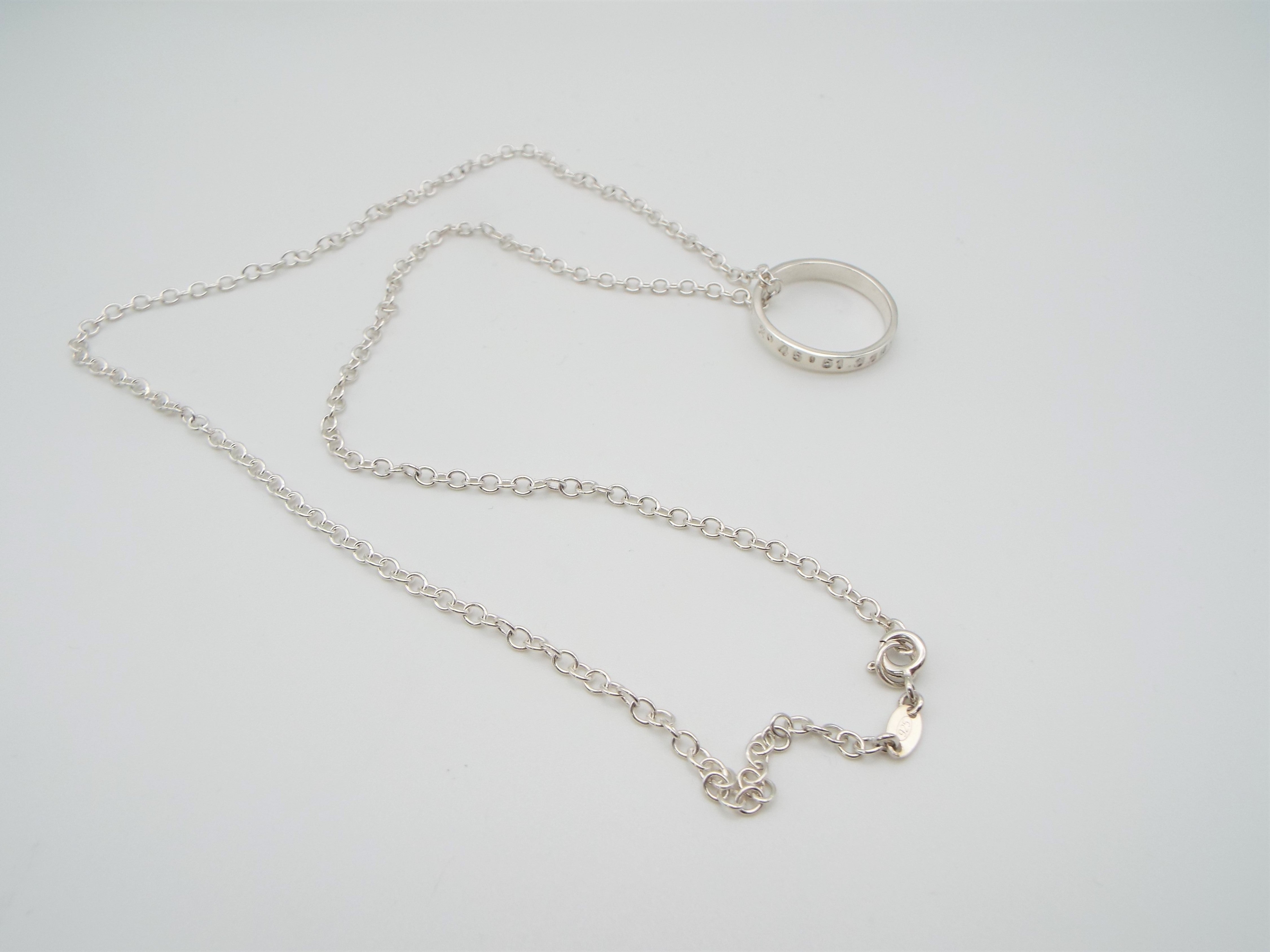 Simple hot sale silver chain