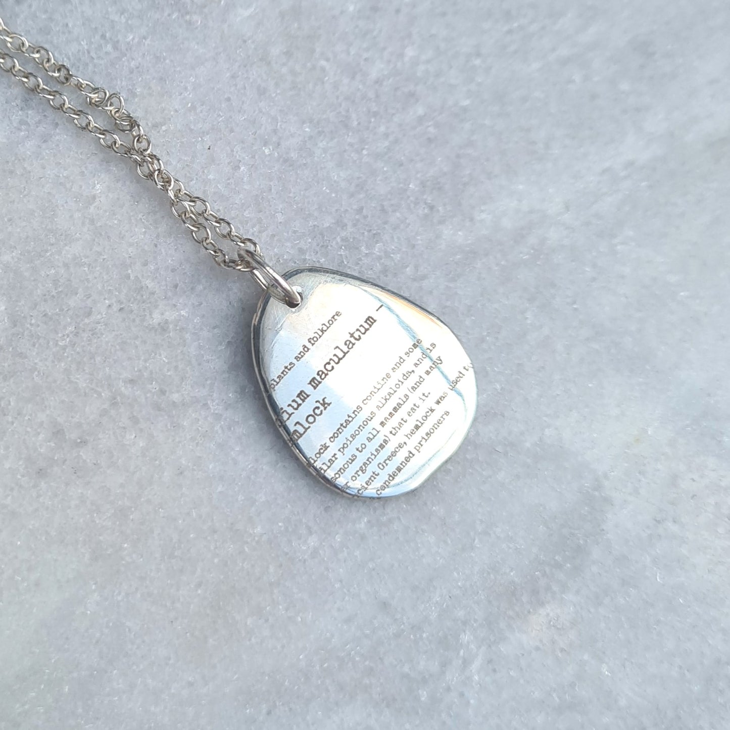 Botanical Pendants - Hemlock