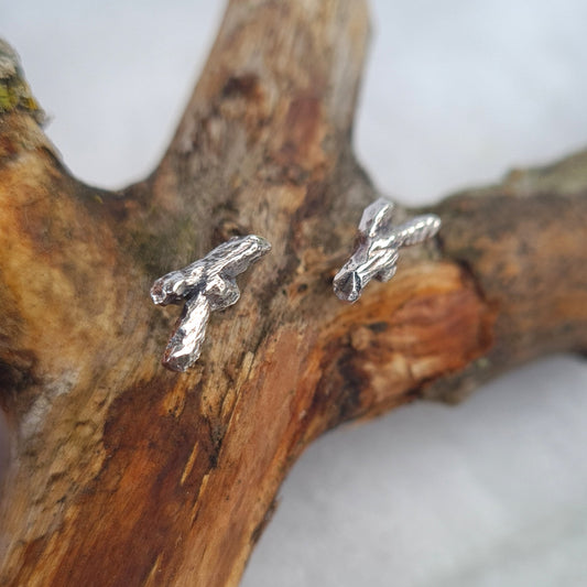 Twigs - Recycled Sterling Silver Studs